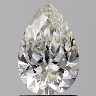 1.02 Carat Pear H SI2 - EX GIA Natural Diamond