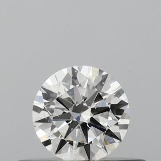 0.3 Carat Round F SI1 VG EX GIA Natural Diamond