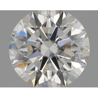 0.30 Carat Round G SI2 EX IGI Natural Diamond