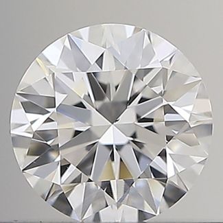 0.40 Carat Round D VS1 EX GIA Natural Diamond