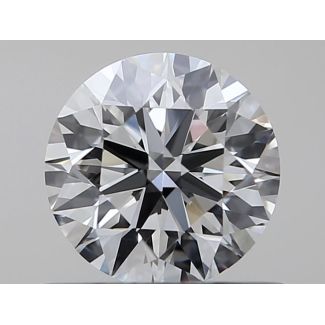 0.5 Carat Round G VVS1 EX GIA Natural Diamond