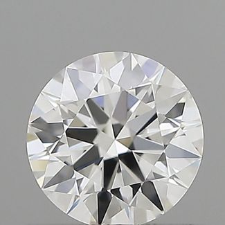 0.4 Carat Round E VVS1 EX GIA Natural Diamond