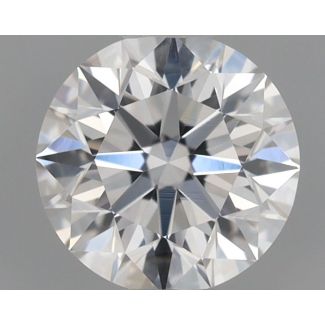 0.64 Carat Round E VVS1 EX GIA Natural Diamond