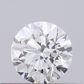 0.23 Carat Round D VVS1 EX GIA Natural Diamond