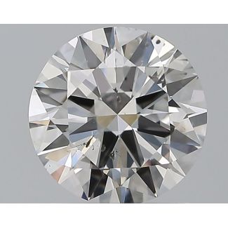 1.4 Carat Round G SI2 EX GIA Natural Diamond