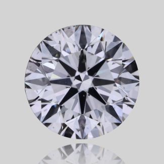 0.72 Carat Round D SI2 EX GIA Natural Diamond