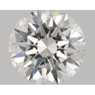 0.4 Carat Round F IF EX GIA Natural Diamond