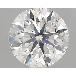 1.0 Carat Round H SI2 VG EX GIA Natural Diamond