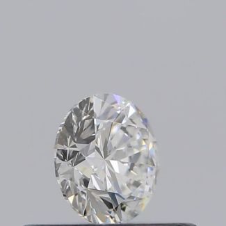 0.30 Carat Round F VVS2 EX GIA Natural Diamond