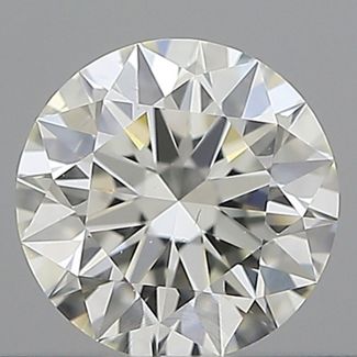 0.5 Carat Round H VS2 EX IGI Natural Diamond