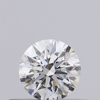 0.28 Carat Round H VVS1 EX GIA Natural Diamond