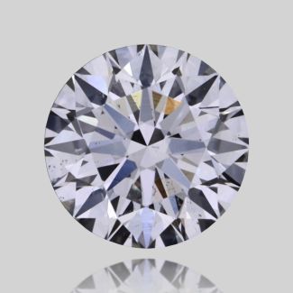 0.3 Carat Round H SI2 EX GIA Natural Diamond