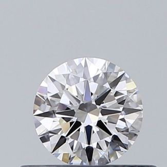 0.35 Carat Round D VS2 EX GIA Natural Diamond