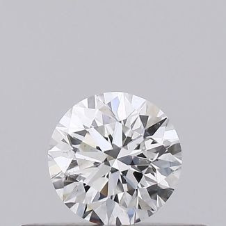 0.25 Carat Round E SI1 EX VG GIA Natural Diamond