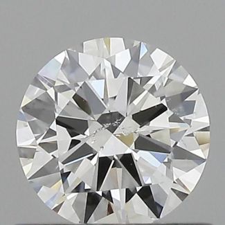 0.5 Carat Round E SI2 VG GIA Natural Diamond