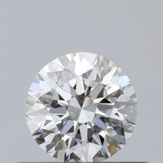 0.35 Carat Round H VS1 EX GIA Natural Diamond