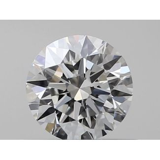 0.4 Carat Round H VVS1 EX GIA Natural Diamond