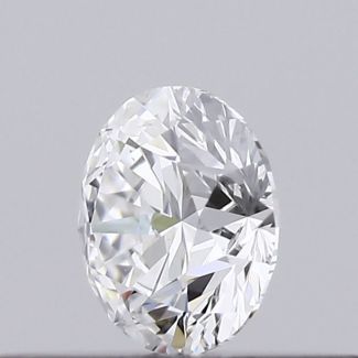 0.23 Carat Round D SI1 EX VG GIA Natural Diamond