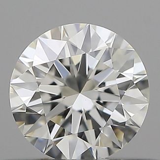 0.4 Carat Round F VS1 EX GIA Natural Diamond