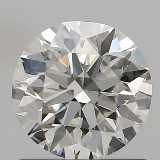 0.80 Carat Round H VS1 EX VG GIA Natural Diamond