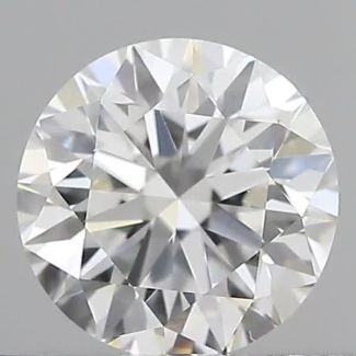 0.50 Carat Round D VVS2 VG GIA Natural Diamond