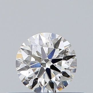 0.31 Carat Round H VS2 EX VG GIA Natural Diamond