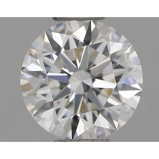 0.36 Carat Round F VVS1 EX GIA Natural Diamond