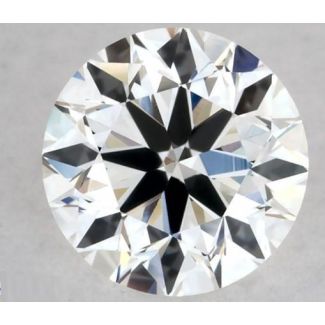 0.46 Carat Round H VVS2 VG GIA Natural Diamond