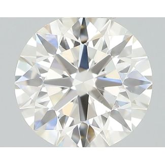 0.34 Carat Round H VS1 EX GIA Natural Diamond