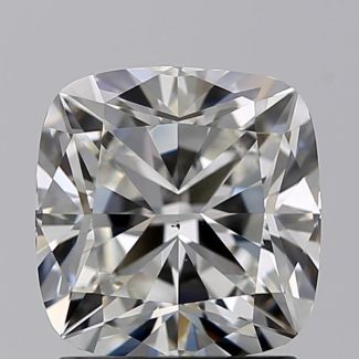 1.51 Carat Cushion Modified H VS2 - EX GIA Natural Diamond