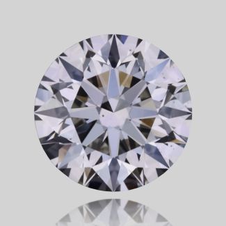 0.35 Carat Round H SI1 EX GIA Natural Diamond