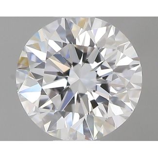 0.5 Carat Round D VVS1 EX VG GIA Natural Diamond