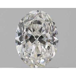 0.9 Carat Oval H VS1 - EX VG GIA Natural Diamond