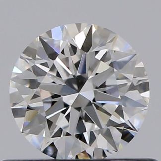 0.45 Carat Round D VS1 EX GIA Natural Diamond