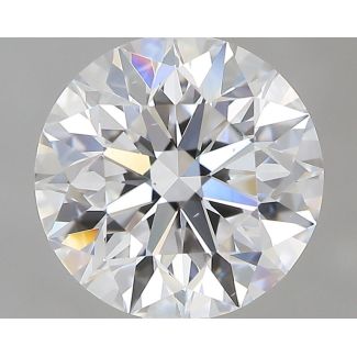 1.0 Carat Round D VS2 EX GIA Natural Diamond