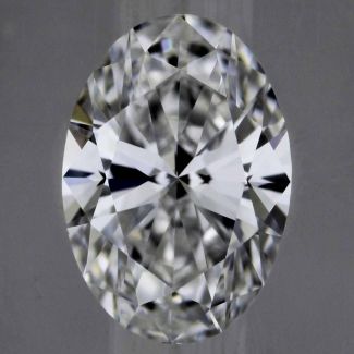 0.33 Carat Oval E VS1 - EX VG GIA Natural Diamond