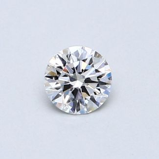 0.35 Carat Round D VS2 EX VG GIA Natural Diamond