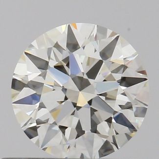 0.55 Carat Round H IF EX IGI Natural Diamond