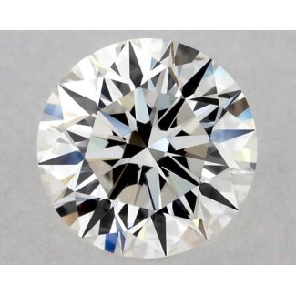 0.71 Carat Round G VVS2 EX GIA Natural Diamond