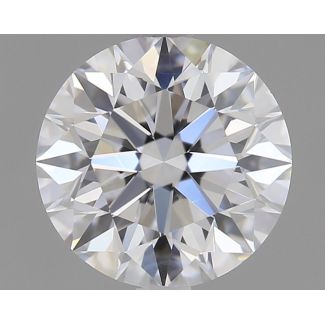 0.86 Carat Round D VS1 EX GIA Natural Diamond