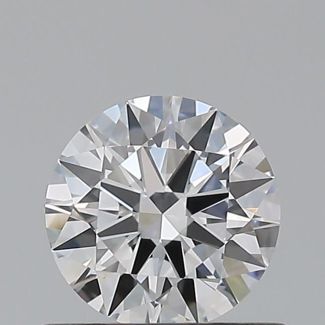 0.53 Carat Round D FL EX GIA Natural Diamond