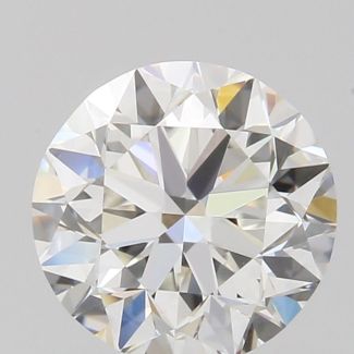 0.9 Carat Round H VVS1 VG EX GIA Natural Diamond