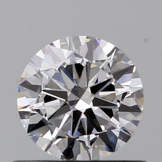 0.50 Carat Round D VS1 G VG EX GIA Natural Diamond