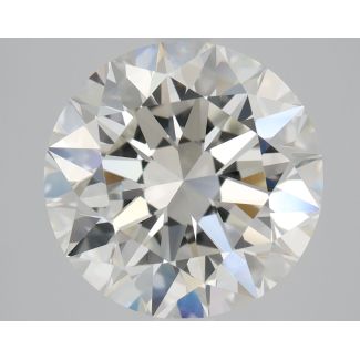 3.0 Carat Round H VVS1 EX GIA Natural Diamond