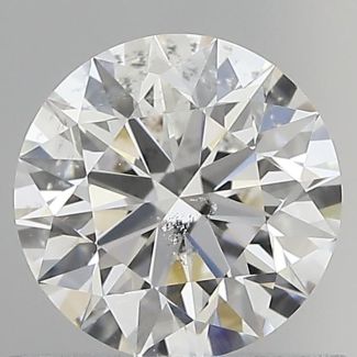 0.7 Carat Round G SI2 EX GIA Natural Diamond