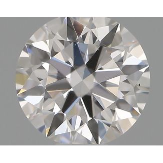 0.36 Carat Round E VS1 EX IGI Natural Diamond