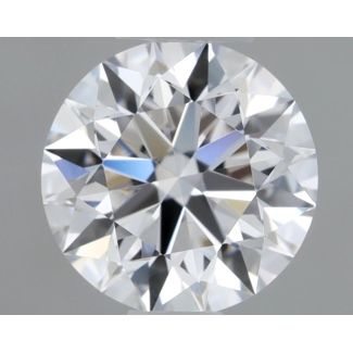 0.5 Carat Round E IF EX GIA Natural Diamond