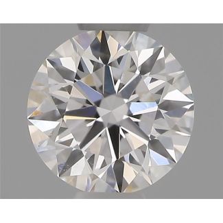 0.40 Carat Round E SI1 EX GIA Natural Diamond