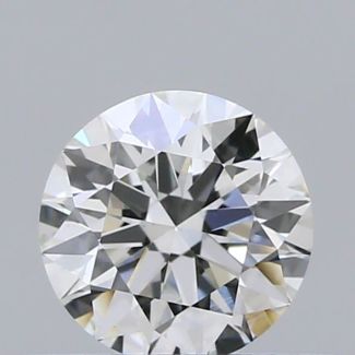 0.38 Carat Round E VS1 EX GIA Natural Diamond