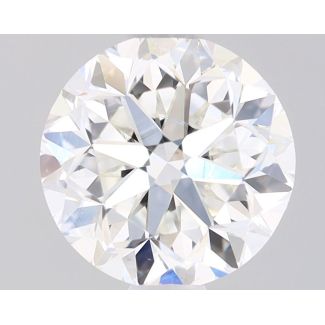 1.5 Carat Round H VS1 GD EX GIA Natural Diamond